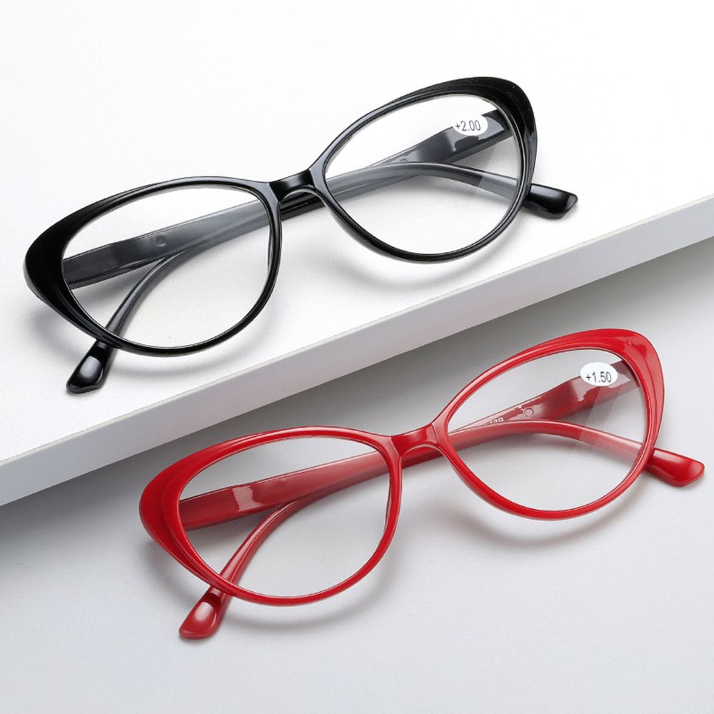 Vision Care Presbyopia Eyeglasses Hyperopia Eyewear Cat Eye Reading Glasses Computer Eyeglasses