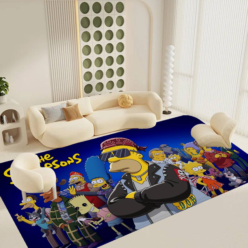 S-Simpson T-Treehouse Of Horror Floor Mat Nordic Style Home Doormat Bathroom-Toilet Mats Bedroom Hotel Decor Mat