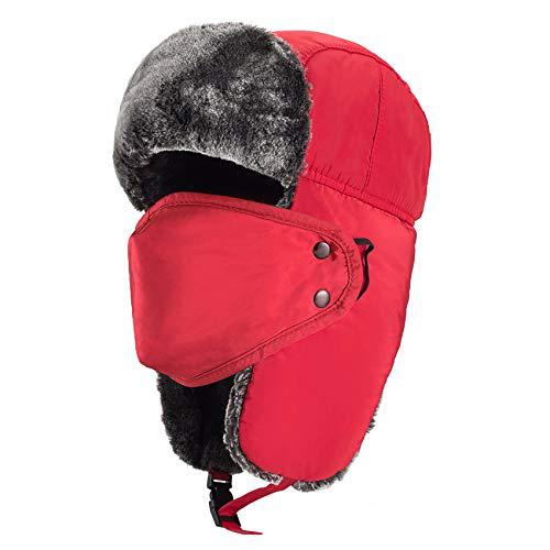 New men's and women's Lei Feng hats, cold-proof ski hats, thickened warm hats, windproof masks, ear caps