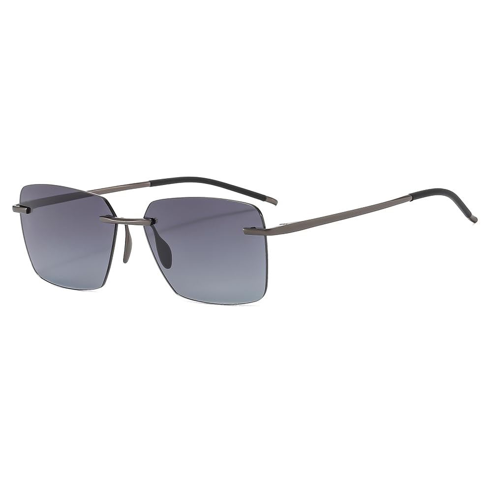 

Polarized Frameless Nylon Polarized Alloy Can be combined with optical Comes with special case and test [PUKCLAR] Men s Sunglasses, Polarized,