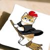 Hand Drawn Cute Cat Pillow Case Elegant Couple Home Living Room Bedroom Decorative Rectangle Pillowcase Sofa Cushion Cover