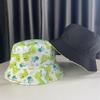 Thin Baby Bucket Hat Cartoon Print Outdoor Kid Sun Hat Summer Fisherman Cap