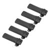 5Pcs Radio Belt Clip Portable Durable Plastic Replacement Radio Belt Clip for Kenwood TK3207 TK2207 TK3207G TK2207G