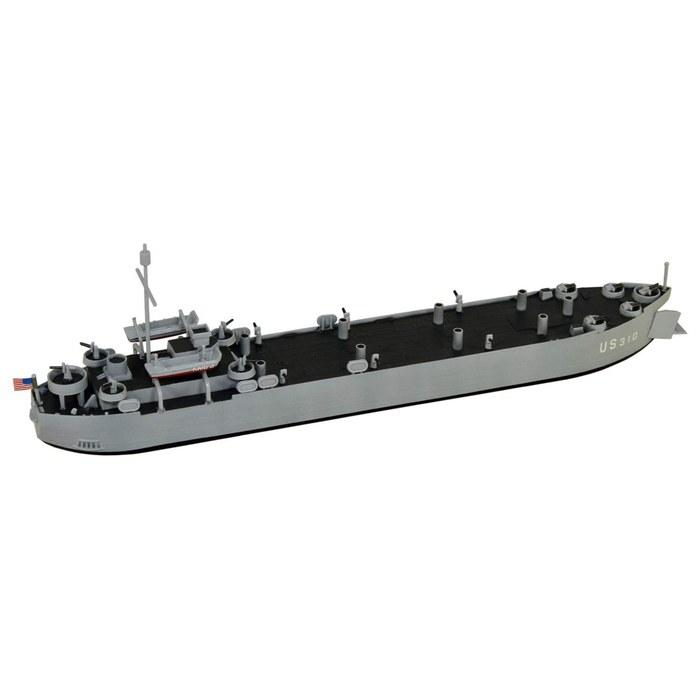 Pit Road 1/700 Skywave Series US Navy Tank Landing Ship LST-1 Plastic Model SW04 Gray 15cm