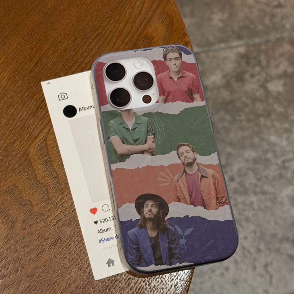 Morat Music Phone Case For IPhone 17 16 15 14 13 12 11 Corrugated Frosted Soft Cover Anti-Slip