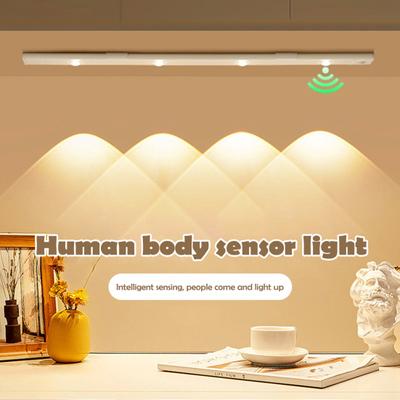 Noční světlo se senzorem pohybu LED lampa do skříně 3000K-6500K Stmívatelné Bez blikání Snadná instalace Magnetické světlo do skříně šatní skříně