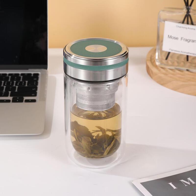 Shangqi Double-Layer Heat-Resistant Glass Cup