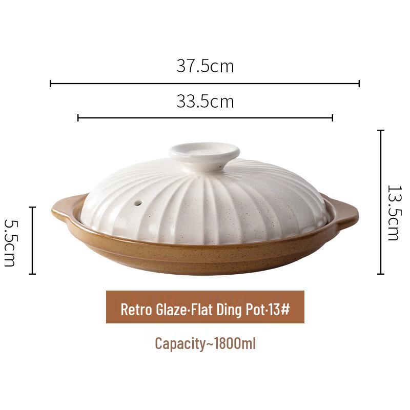 Zhishen High-Temperature Ceramic Casserole Pot