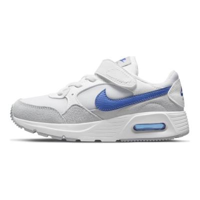 Air Max SC PS Weiß Game Royal Kinder Sneaker Wolfsgrau CZ5356-101