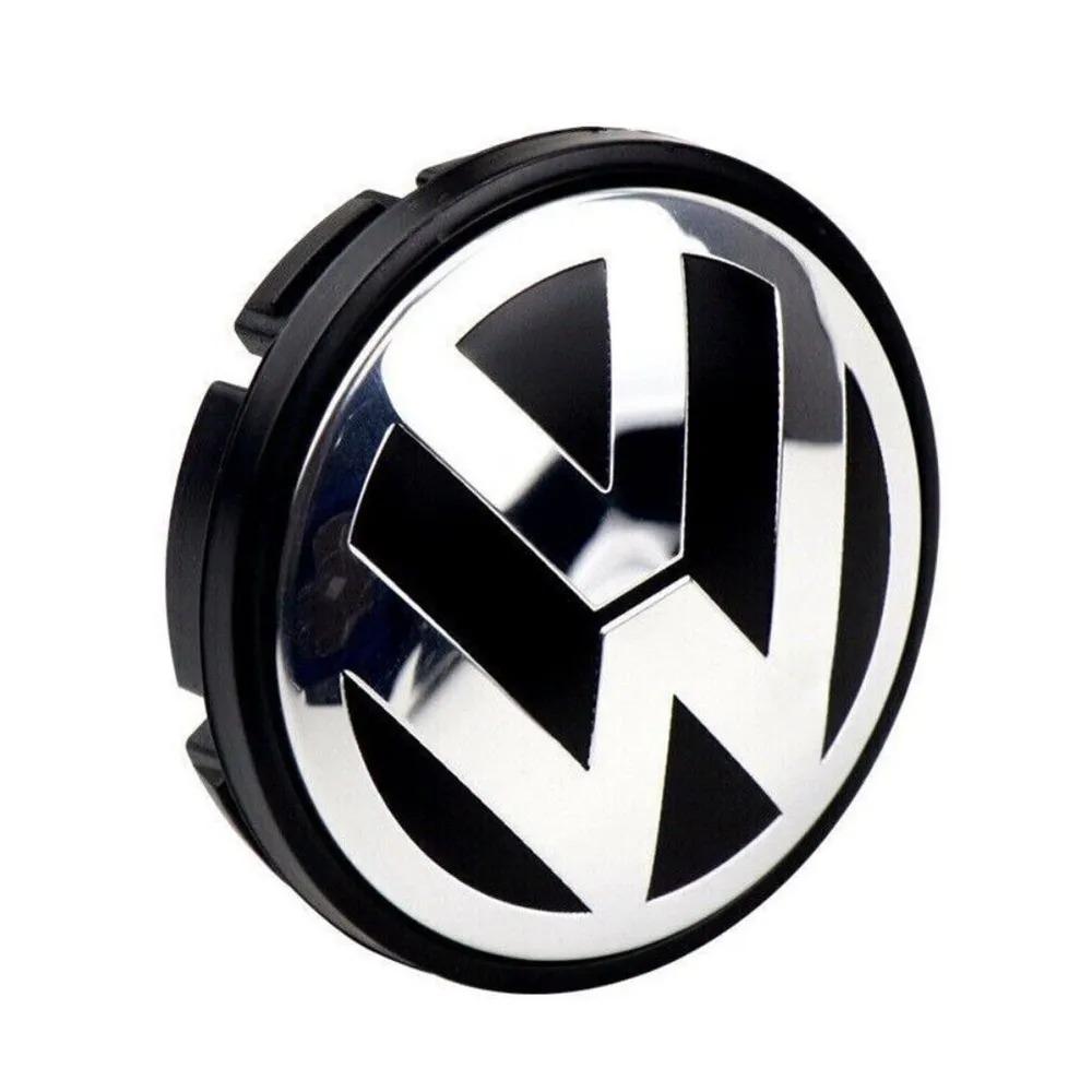 3B7601171 1J0601171 Für VW Volkswagen 4 Stück 60MM 56MM 65MM 70MM Auto Golf Styling Felgendeckel Radnabenkappen Abzeichen Zubehör