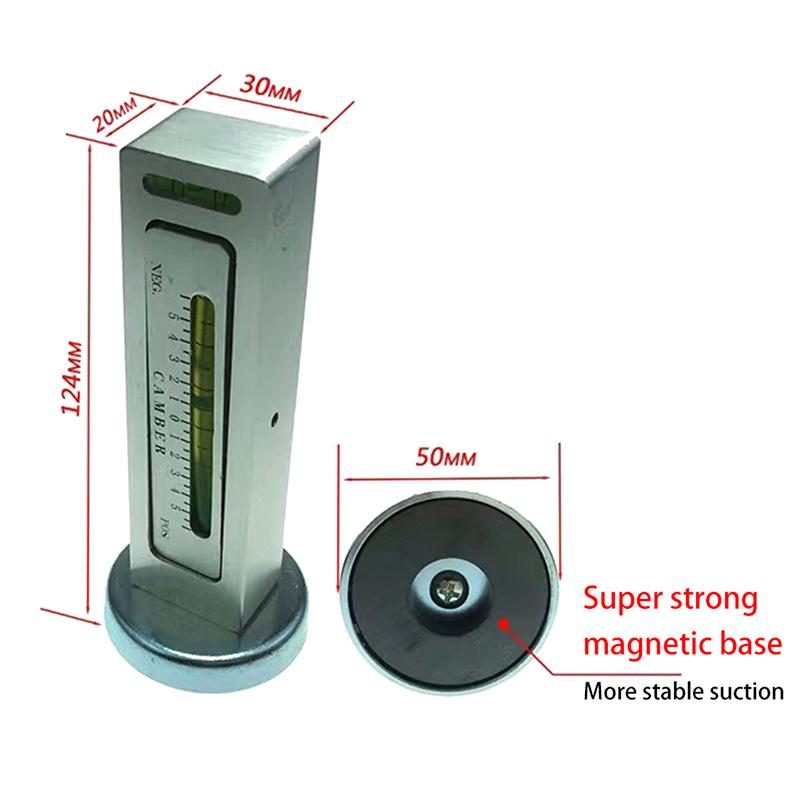Regulowany Magnetyczny Kąt Pochylenia i Zbieżności Amortyzatora Koła Narzędzie do Pomiaru Geometrii Zawieszenia Narzędzia Pomocnicze