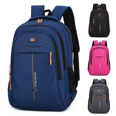 Student School Bag Korean Style Casual Unisex Backpack Letter Print Outdoor Water-Repellent Laptop Business Backpack