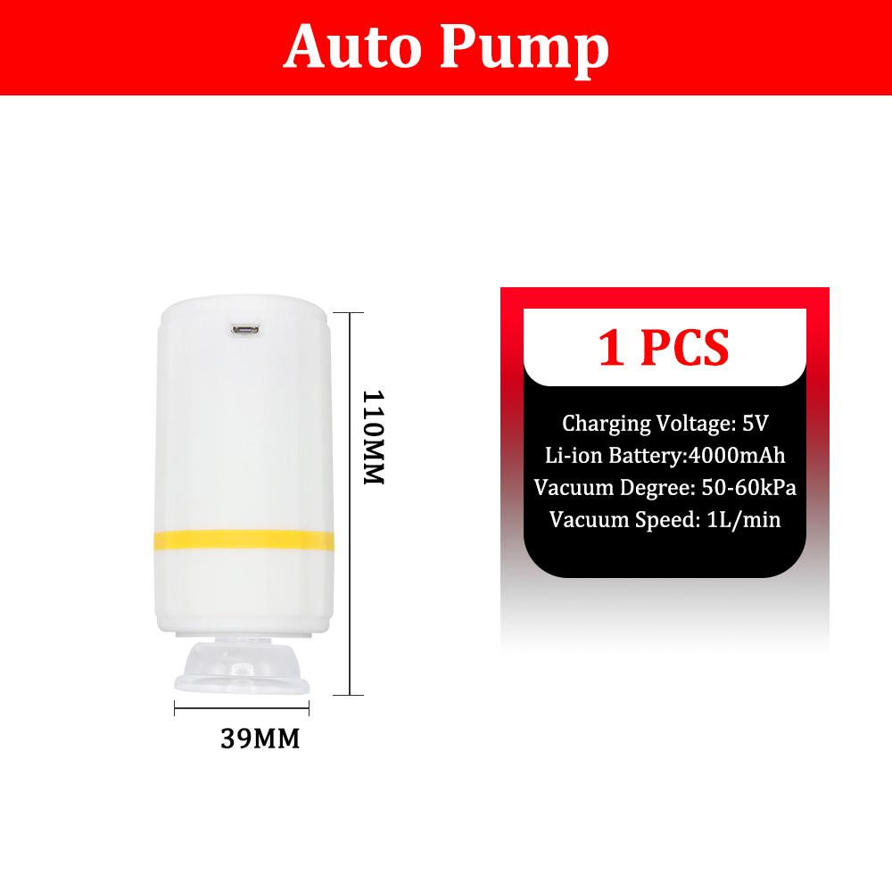 For 3D Upgraded black Filament Vacuum Bag PLA ABS PETG Filament Storage with USB Rechargeable Electric Air Pump Vacuum Sealing