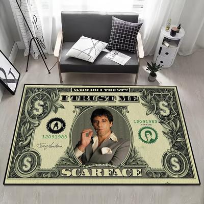 Film S-Scarface Cool Clssic Small Carpet for House Bedroom Decoration Kitchen Bath Super Absorbent Rug Carpet Foot Non-slip