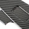 For Mazda 3 Axela 2014 2015 2016 2017 2018  Carbon Fiber Car Interior Door Windows Lift Control Panel Cover Trim Sticker
