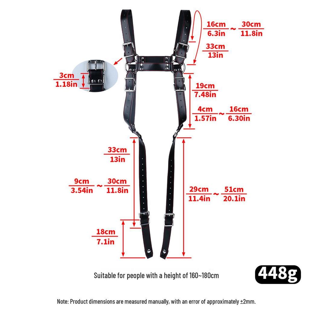 FRRK Adjustable Chastity Lock Belt with Elastic Buttons for Outing Wear