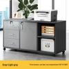 Lockable Mobile Wooden Cabinet for Under Desk Storage