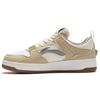 New LiNing Layer Pro Anti Slip And Wear Resistant Lightweight Low Top Skateboard Shoes Men's Creamy Brown AGCR313-6