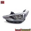 Compatible with Hyundai Elantra 2017-2019 Headlight Assembly: Front Housing, Low/High Beam Lamp Cover