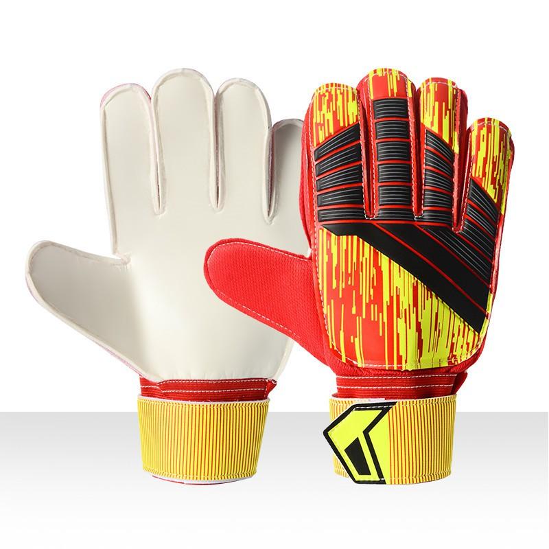 Professional Football Gloves Kids Adults Breathable Non-Slip With Finger Protection Match Training