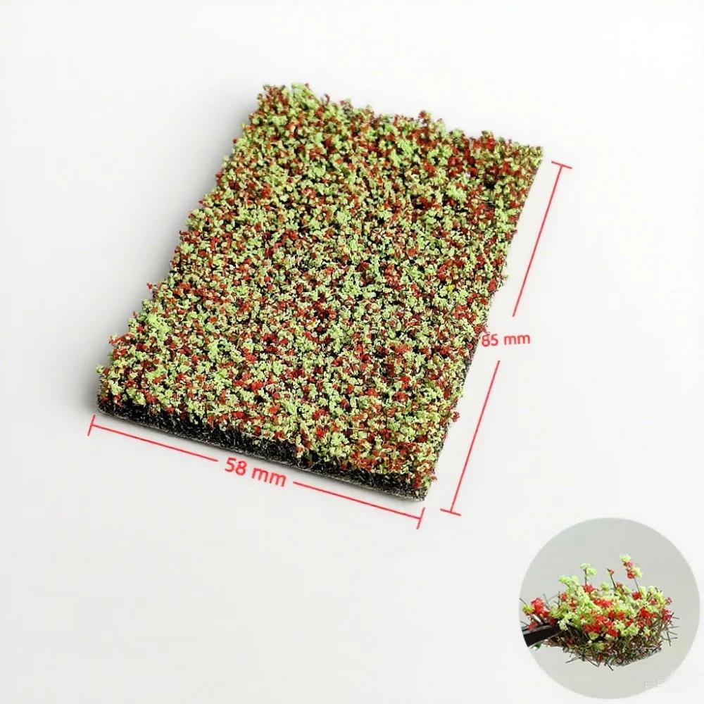 

Multicolor Hand Torn Flower Clusters Height 10mm/16mm Building Models Simulated Grass Clusters DIY Accessories Sand Table
