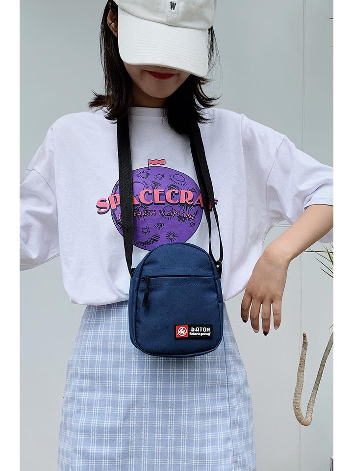 2020 Trendy Mini Crossbody Canvas Bag - Unisex, Versatile, and Stylish for Students