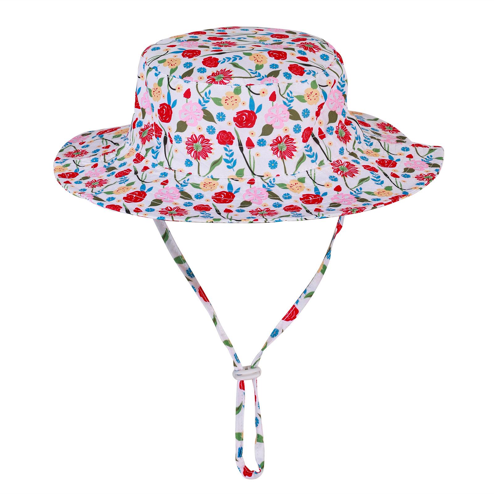 Дышащая регулируемая панама для малышей - быстросохнущая, ветрозащитная, защита от солнца S