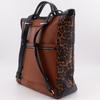 COLE HAAN Grand Ambition Handbag 3WAYTote Bag Leopard Pattern Brown / black Calfskin Leopard unisex Used