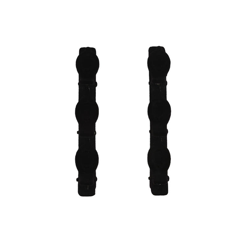 2/3/4pcs Braided Hair Clips Small Fragrant Hair Clip Shredded Hair Bangs Clip Forehead Flock Braided HairClip Accessory