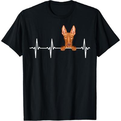 Lustiger Hundeherzschlag Für Pharaonenhund-Liebhaber T-Shirt für Männer Frauen Mädchen Kinder