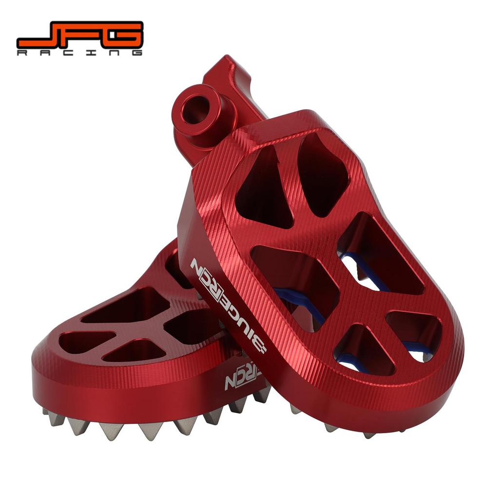 Motorcycles CNC Foot Pegs Footpegs Footrests Double Layered Pedals For CRF110F 50F 70F 80F 100R 70R 80R WR200 250 Dirt Bike
