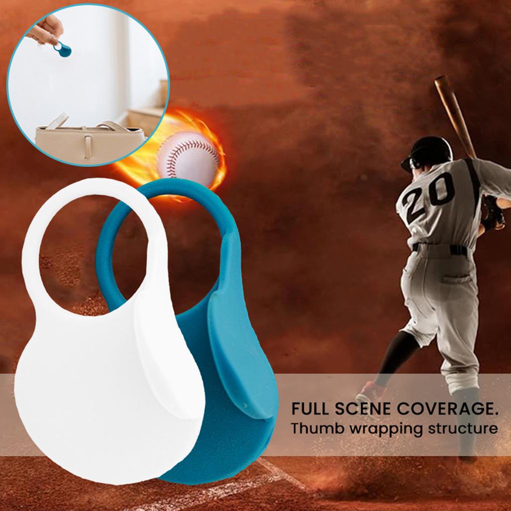 Thumb Guard For Baseball Silicone Baseball Thumb Protector Shield Hitter Swing Training Equipment For Women Boys Teens Girls