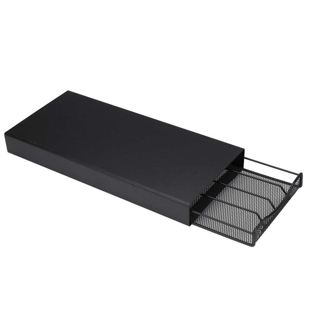40 Kapseln Praktische Kaffeeschubladen Kapselhalter Regale Für Nespresso Schwarzen Kaffee 1 Stück Kaffeekapsel-Organizer Aufbewahrungsständer