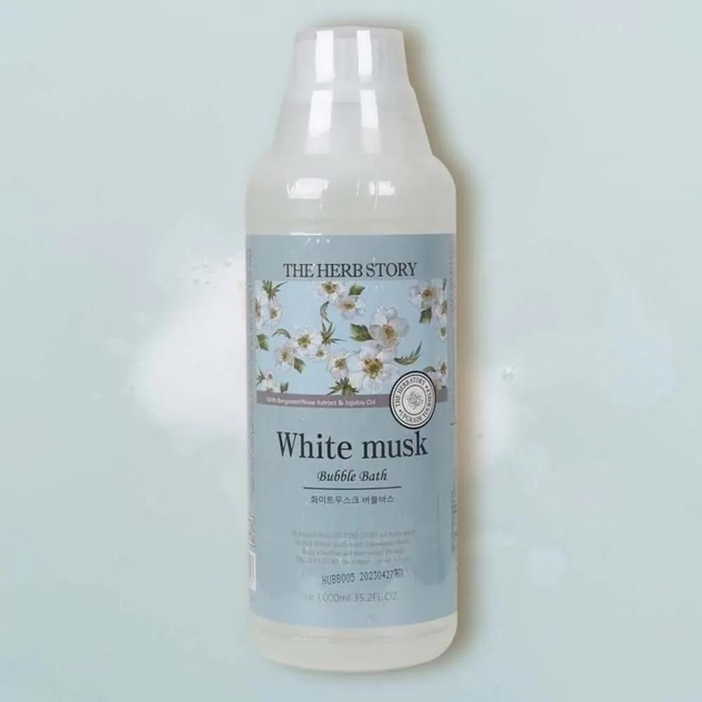 [SW06499] Bubble Bath Aroma Bath Bomb White Musk 1000ml
