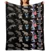 Rat pattern -Rat lovers Throw Blanket Camping Sofa Throw Thins for babies Blankets