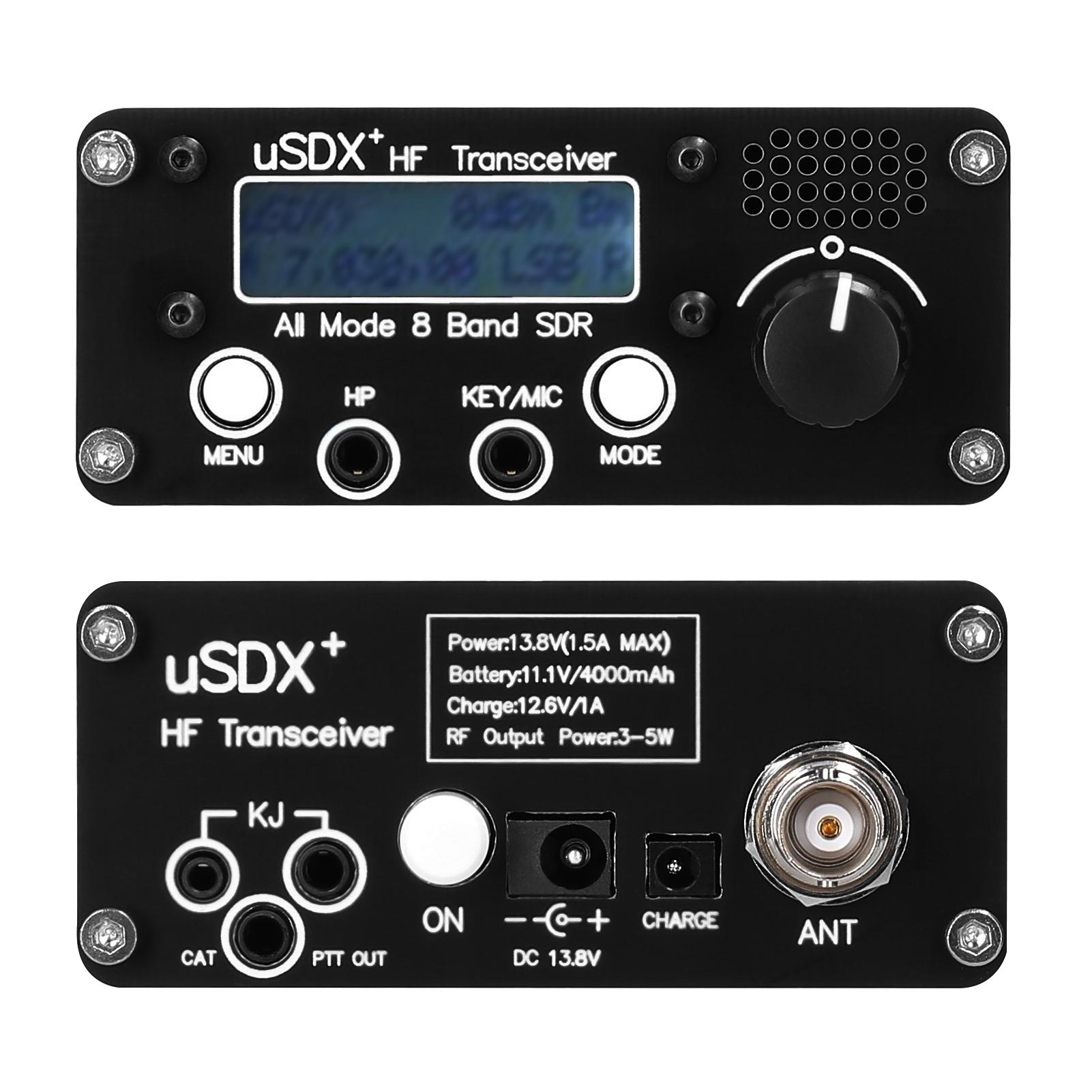 USDR uSDX+ Plus V2 1015172030406080m 8-диапазонный SDR всережимный