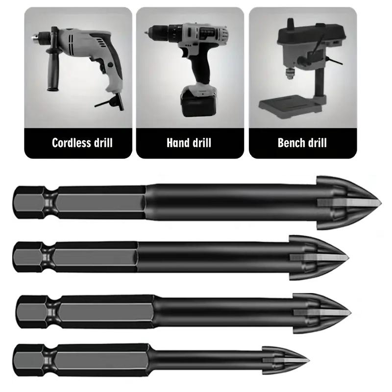 

1 шт. / 7 шт. Высокоэффективный универсальный сверлильный инструмент из стеклокерамики