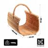 KADAX Wicker Basket For Firewood