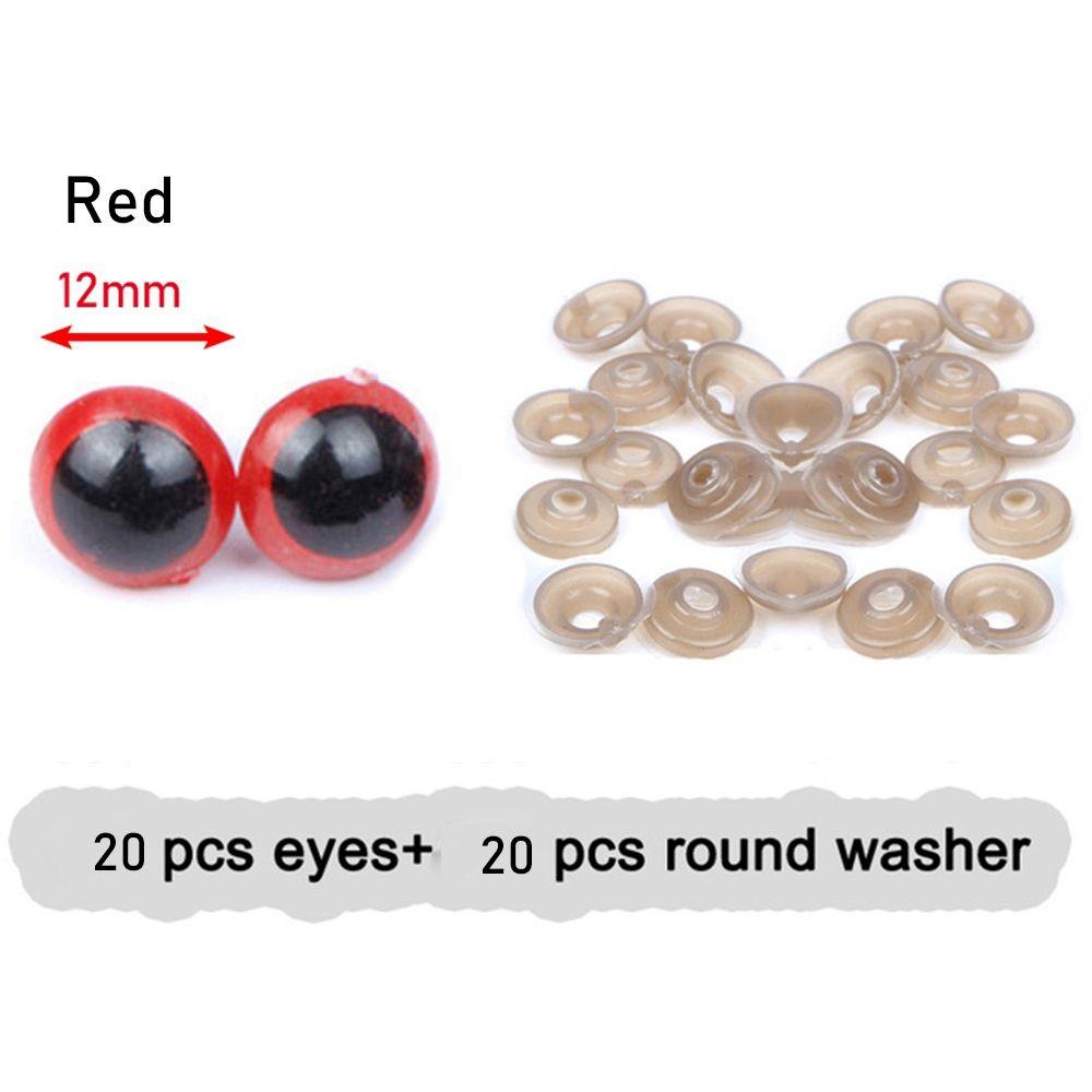 High Quality Stuffed Toys Parts Plastic Safety Eyes Crafts Bear Animal Accessories Puppet Crystal Eye Dolls DIY Tools