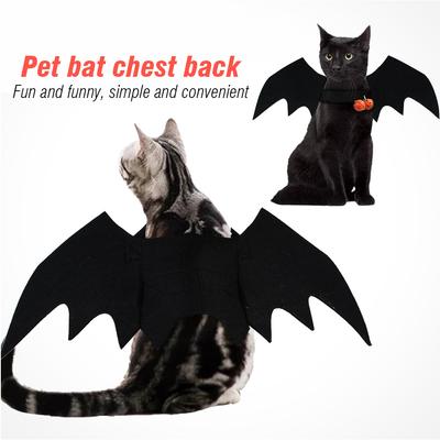 Halloween Plstěný Netopýr Lehký Kostým pro Domácí Mazlíčky Cosplay Kostým pro Psa na Festivalovou Párty