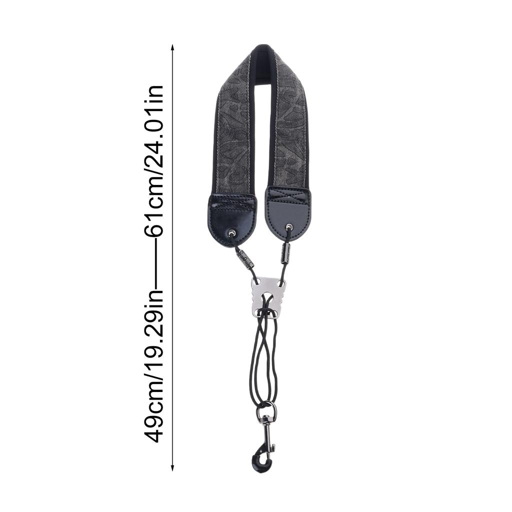 Sax Belt Saxophone Neck Strap, Sax Strap Padded for Alto Sax Tenors Clarinet Baritone Saxophone Horn Musical Instruments