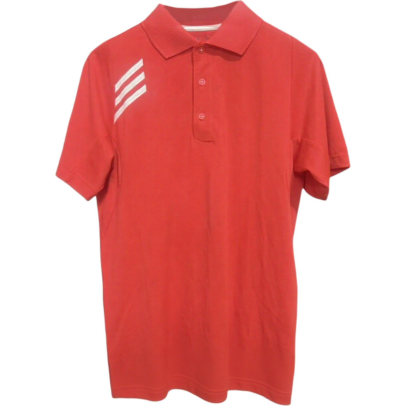 

Adidas Поло мужское спортивное с коротким рукавом, быстросохнущее, дышащее, с полоской логотипа AE5882 S