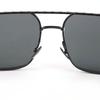 Pristine CHANEL Pilot Sunglasses Logo Matelassé Double Bridge black Women 4294 Used