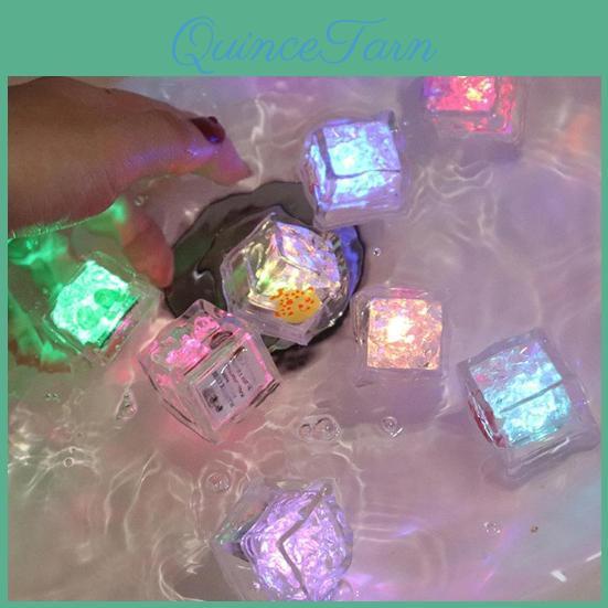 Cubes Glowing Bath Set 8pcs Sea Animal Graphics Light Up Bath Toy For Kids Water Activated Sensory Bath Toys