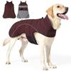 New Winter Thick Double-layer Warm Dog Clothing Windproof and Waterproof Can Pull Large Dog Jacket