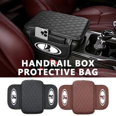 Car Armrest Box Pad Side Storage Bag Center Armrest Protective Cushion Support For Lada Xray Granta Largus Kalina Largus Priora Uyu1