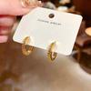 European & American Chic Irregular Ear Cuff: Women's Exquisite Fashion Temperament Luxury Earrings