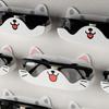 Cartoon Cat Sunglasses Display Holder Wall Mounted Punch-free Glasses Storage Rack Wardrobe Decoration Home Tidying