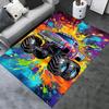 Colorful Monster Truck Chair Mat Office Carpet for Home Decor, Sofa Rug, Gift Idea, Suitable for Bedroom, Living Room, and Various Rooms