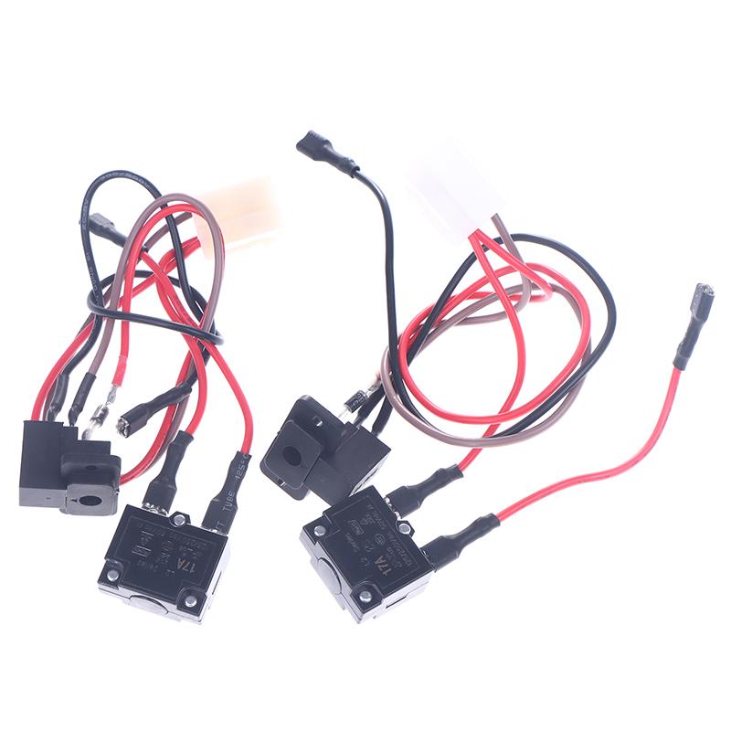 (YY)1 Pezzo Foro di Ricarica a 2/3 Pin Per Veicolo Elettrico per Bambini 6V 12V 24V Per Caricabatterie Veicolo Elettrico per Bambini Presa Striscia Cavo